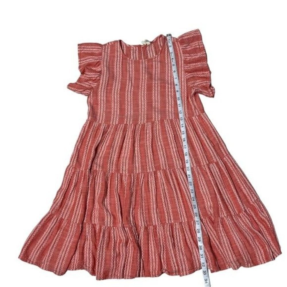Elan Tiered Babydoll Dress Size M | Flowy Casual Boho Summer Dress - Picture 5 of 9